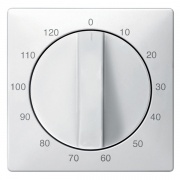 Накладка для механизма таймера 120 мин. System Design Merten полярно-белый