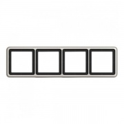 Рамка 4-ая Jung CD 500 Платина