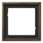Рамка 1-ая Jung LS Латунь Antik