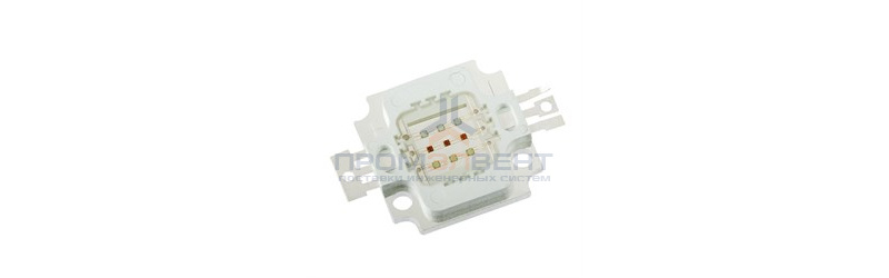Мощный светодиод ARPL-9W-EPA-2020-RGB (350mA)