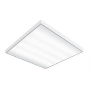 Светодиодный светильник "ВАРТОН" офисный встраиваемый 595*595*50 мм 36 ВТ 2700К с функцией аварийного освещения класс защиты IP40