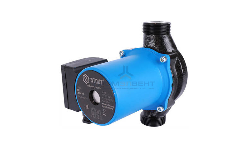 Насос циркуляционный STOUT SCP 25/80-180
