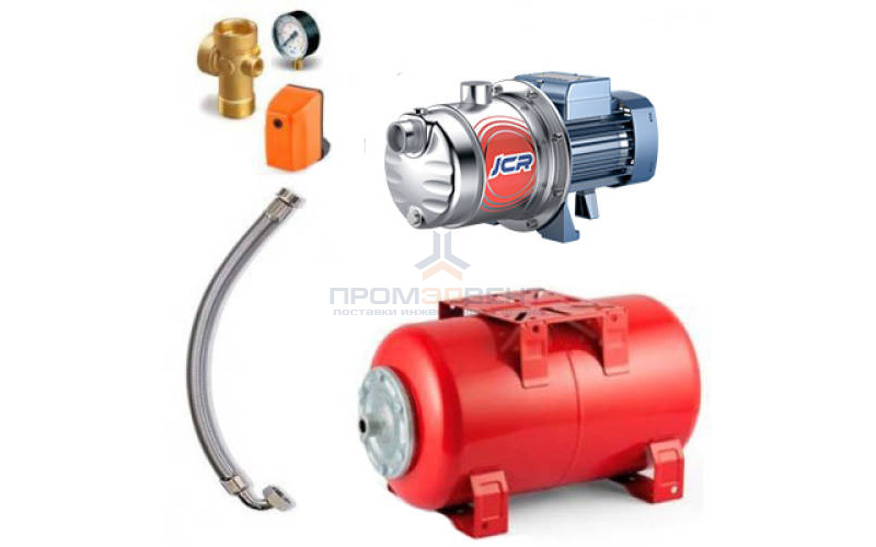 Насосная станция Pedrollo HYDROFRESH JCRm 1A-50 CL - 0,55 кВт (Qmax 60 л/мин, 1x230В)