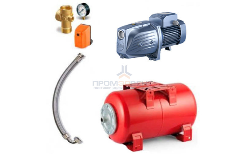 Насосная станция Pedrollo HYDROFRESH JSWm 3CM -N-24CL - 1,10кВт (Qmax 120 л/мин, 1x230В, с/х)