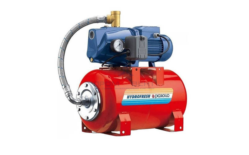 Насосная станция Pedrollo HYDROFRESH PKm 80-24 CL - 0,75 кВт (Qmax 50 л/мин, 1x230В)