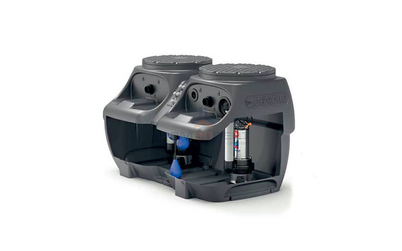 Установка канализационная Pedrollo SAR 550-TOP 4-N - 0,75 кВт (Qmax 320л/мин, Hmax 12,5м,кабель 10м)