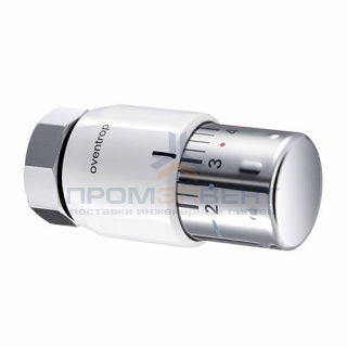 Головка термостатическая Oventrop Uni SH - M30x1.5 (регулировка 7-28°C, цвет хром)