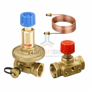 Комплект клапанов Danfoss APT 1"1/2  и CDT 1"1/2 (ВР/ВР, PN16, Tmax 120°C)