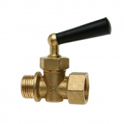 Кран запорный для манометра WATTS RM - 3/8" (НР/ВР, PN16, Tmin -10°C, Tmax 50°C)