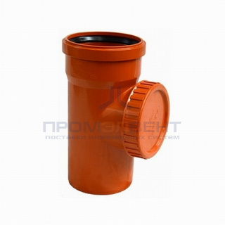 Ревизия с крышкой для наружной канализации СИНИКОН UNIVERSAL - 110