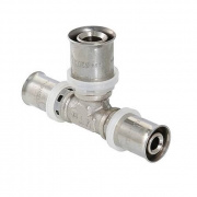 Тройник переходной VALTEC VTm.231 - 16 x 20 x 16 (прессовой, для металлопластиковых труб)