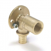 Водорозетка удлиненная для фальшстены REHAU RX - 16 x 1/2" (бронза, для труб серии RAUTITAN)