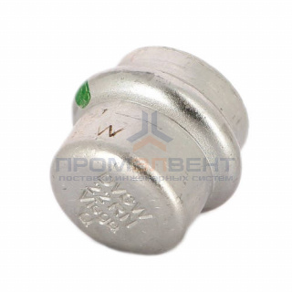 Заглушка Viega Sanpress Inox 2356 - 42 (нержавеющая сталь)