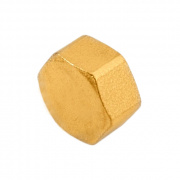 Заглушка латунная с внутренней резьбой STOUT - 1"