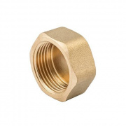 Заглушка с внутренней резьбой ELSEN METALIT EBF02 - 1"1/4 (латунь без покрытия)