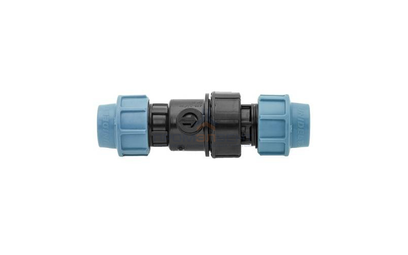 Клапан обратный UNIDELTA 1076 - 40 (винтовой, для труб ПНД)