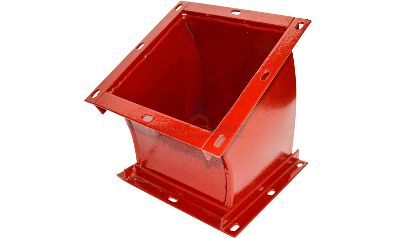 Отвод 30 градусов (сварной прямоугольный)