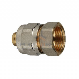 Переход на внутреннюю резьбу STOUT - 20 x 1/2" (винтовой, для металлопластиковых труб)