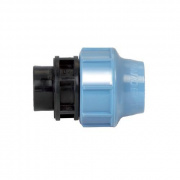 Переход на внутреннюю резьбу UNIDELTA 1004 - 16 x 3/4" (винтовой, для труб ПНД, резьба пластиковая)