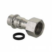 Переход на накидную гайку VALTEC VTi.908 - 28 x 3/4" (прессовой, для труб из нержавеющей стали)