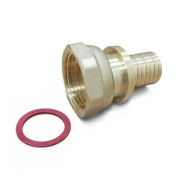 Переход на накидную гайку Varmega Slide-fit - 32 x 1" (латунь, для труб из сшитого полиэтилена)