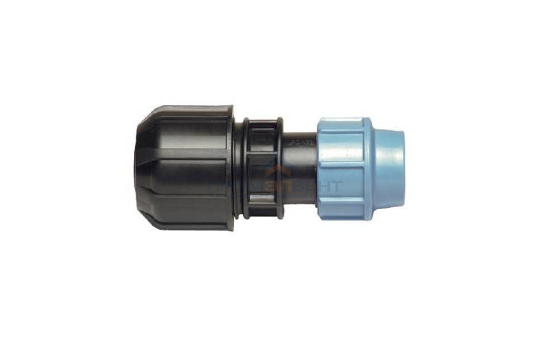 Переход на универсальное присоединение UNIDELTA 1033 - 32 x 20/27 (винтовой, для труб ПНД)