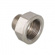 Переход с внутренней резьбы на наружную VALTEC VTr.592 - 1"1/4 х 1/2" (латунь никелированная)