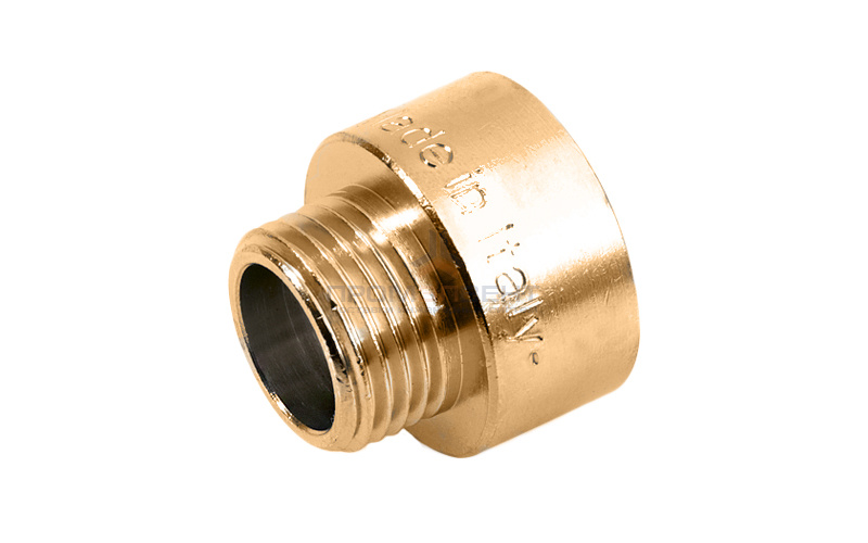Переходник латунный с внутренней резьбой на наружную STOUT - 1/2