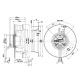 Вентилятор Ebmpapst R3G310-AP52-01 центробежный EC 