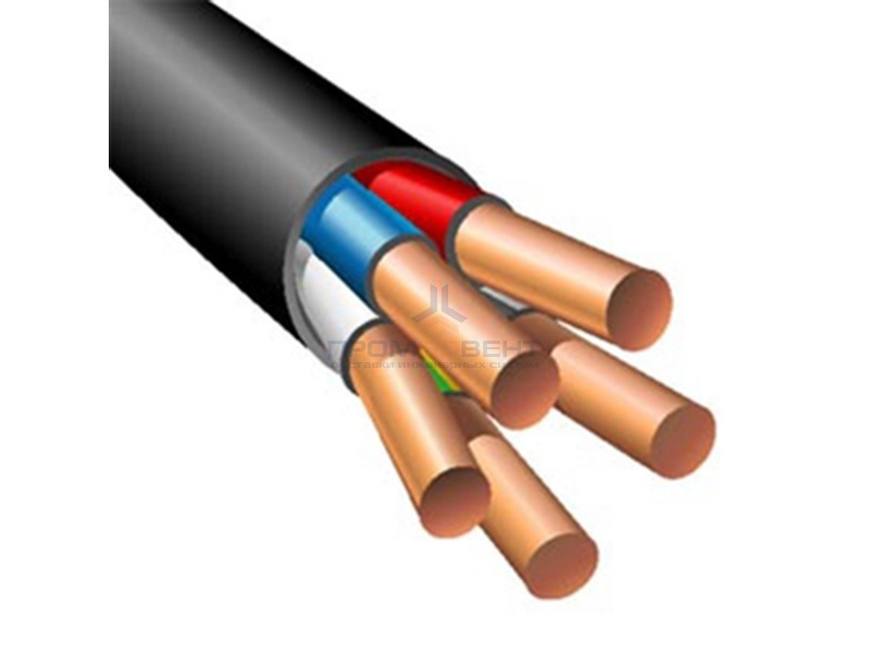 Кабель силовой ВВГнг(А) 5х1,5 ГОСТ 31996 (Электрокабель НН)