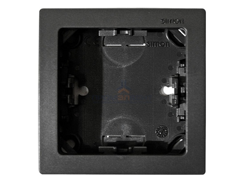 Рамка 1 пост 75х75 мм Simon 73 Loft, графит