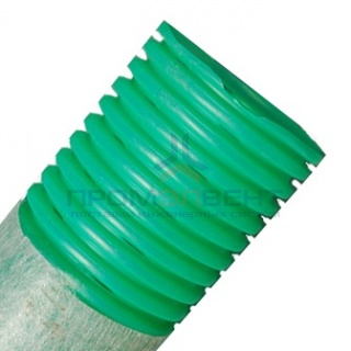 Труба гибкая двустенная дренажная д.160мм, класс SN6, перфорация 360?, цвет зеленый