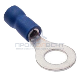 Наконечник кольцевой изолированный НКИ 1.0–2.5мм2 М8 27А синий (100шт.)