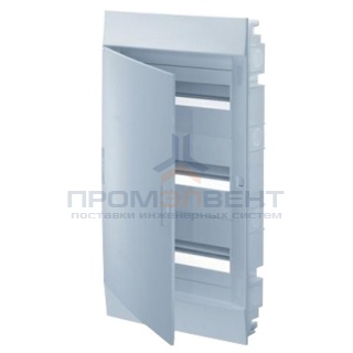 Бокс в нишу ABB Mistral41 36М (3x12) непрозрачная дверь c клеммным блоком